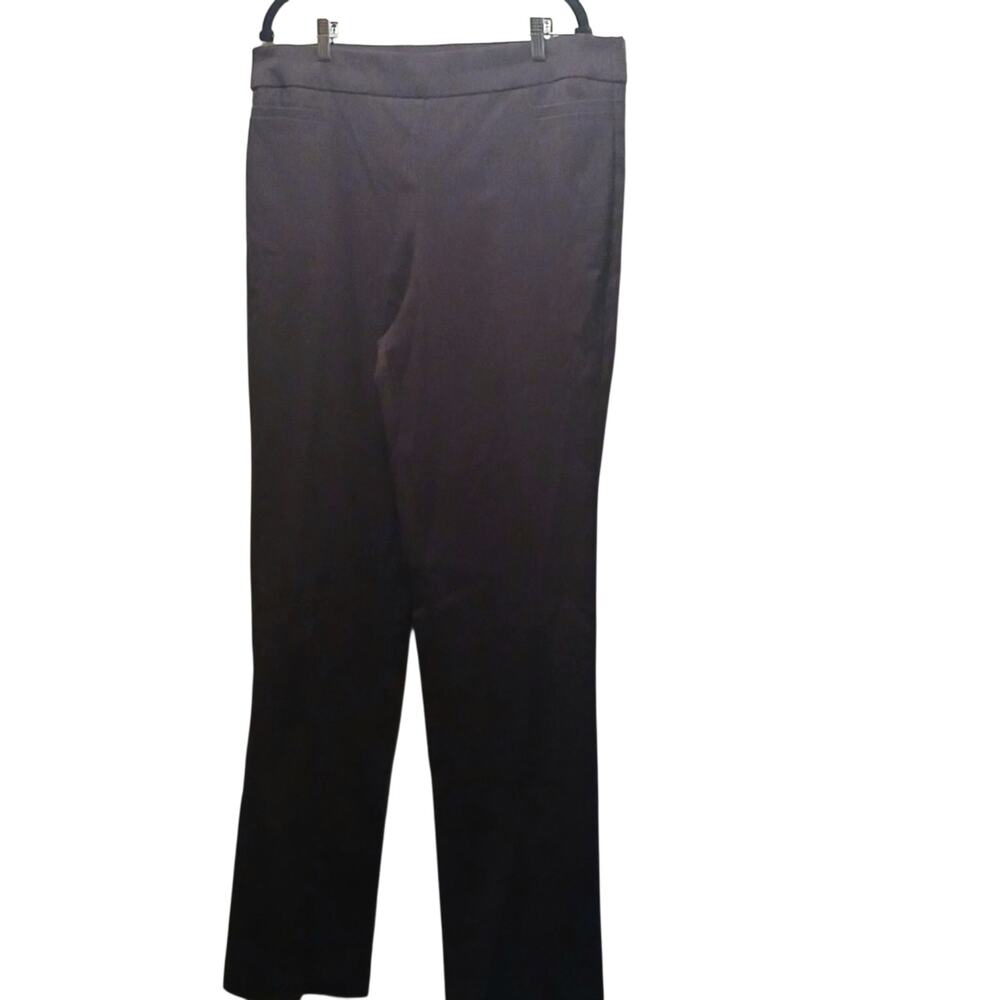 LIZ CLAIBORNE DARK GRAY PULL ON ELASTIC WAISTBAND MINIMALIST PANTS WOMEN;'S XXL
